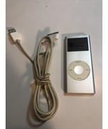 Apple iPod Nano 2nd Generation Silver 2GB A1199 MA477LL/A MP3 Player - $23.33