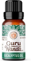 GuruNanda Eucalyptus Essential Oil -100% Pure, Natural and Undiluted Aromatherap - £14.38 GBP