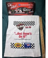 Indy 500 Pole Day Towel-5/22/99 &amp;NASCAR Dale Earnhardt Plastic Plate Mem... - $5.00