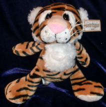 GANZ HEART TUGGERS STUFFED PLUSH TIGER BEANS BIG SAD EYES 7" 9" H10801 N... - $6.92