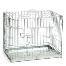 Beeztees Dog Crate 62x44x49 cm Silver - £56.61 GBP