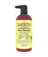 PURA D&#39;OR 16 Oz Original Gold Label Anti Thinning Biotin Shampoo Natural... - $1,041.41 MXN