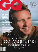 GQ, Gentleman&#39;s Quarterly, September 1994, (Joe Montana) - £15.69 GBP