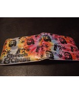 Cheech and Chong Bi Fold Tie Dye Wallet Buckle Down - $16.82