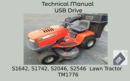 John Deere S1642 S1742 S2046 S2546 Scotts Lawn Tractor Technical Manual TM1776 - £11.90 GBP