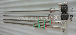 HGR20-825mm Linear rail &amp; HGH20CA &amp;2 pcs RM2005-925mm Ballscrew&amp;BF15/BK15 Kit - £152.76 GBP
