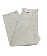 Lucky Brand Jeans Womens 10/30 White Ivory 90s Loose Fit High Rise Crop ... - $34.35