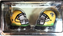 New Orleans Saints NFL Helmet Salt Pepper Shakers New In Box Gift   - £12.44 GBP