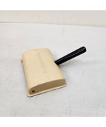 Vintage Table Roller Brush Crumb Catcher Brush Sweeper Metal Body Wooden... - £11.34 GBP