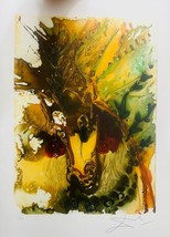 Salvador Dali Bucephale Pferd Faksimile Signiert Lithographie Surrealismus Tier - £82.84 GBP