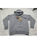 The Dirt Label TDL Lakers Philly NBA Bear L Hoodie Gray Made In USA Pocket Mens - $41.44