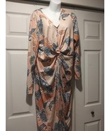 Boutique Story Teller Womans Dress  2x Long Sleeve So Soft! - $284.91 MXN