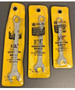 Lot of 3 Fuller Wrench Combination Japan Forged Alloy  [e-10] - $14.10 CAD