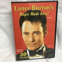 Lance Burton Magic Made Easy DVD Learn To Perform 20 Mind Boggling Magic... - £15.84 GBP