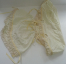 Longaberger basket 2 basket liners with lace trim - €16,79 EUR