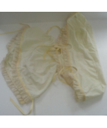 Longaberger basket 2 basket liners with lace trim - €16,79 EUR