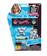 MONSTER HIGH FRANKIE STEIN MAKEUP KIT 4PC SET HALLOWEEN MAKEUP 19265 - £6.21 GBP