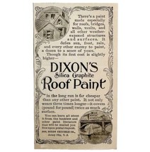 Dixon Crucible Roof Paint 1897 Advertisement Victorian New Jersey ADBN1xxx - £15.41 GBP