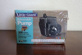 Little Giant Pump 502375 Pump 300 GPH Submersible or In-Line New Sealed ... - $1,769.58 MXN
