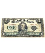 1923 Dominion Of Canada 1 $ Schein In Feinem Zustand Pick #33o - $1,053.33 MXN
