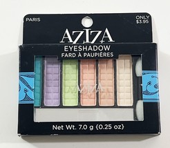 Vintage Aziza Eyeshadow Palette Paris - 6 Color Trays - BRAND NEW - $6.89