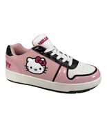 Hello Kitty Shoes Womens Size 9 Low Top Patent Lace Up Sanrio Cute Sneakers - $32.70