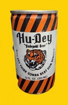 Old Vintage Hu-Dey Bengals  Beer Can Metal Sign 8x12in  Mancave Garage 10 - $34.72 CAD