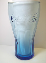McDonalds COBALT BLUE coke glass coca cola - £6.33 GBP