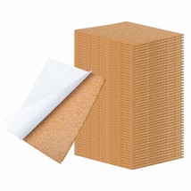 4 X 4 Inch Self Adhesive Cork Squares 100 Mm Backing Cork Tiles Sheets F... - £12.14 GBP