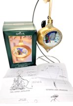 2005 Hallmark Illuminations Watching For Santa Vintage Indoor Ornament Decor - £14.74 GBP