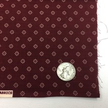 1/2 Yd Red Burgundy Dots Museum Classics Cranston Print VIP Quilting Fabric - £7.14 GBP