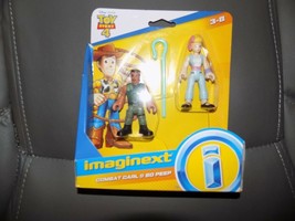 Imaginext Combat Carl Bo Peep Disney Toy Story 4 Figure Fisher Price Brand New - £10.27 GBP
