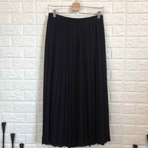 Clio sheer pleated chiffon lined skirt - £20.51 GBP