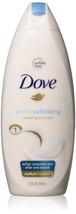Dove Body Wash 22 oz Gentle Exfoliating (3 Pack) - £35.16 GBP