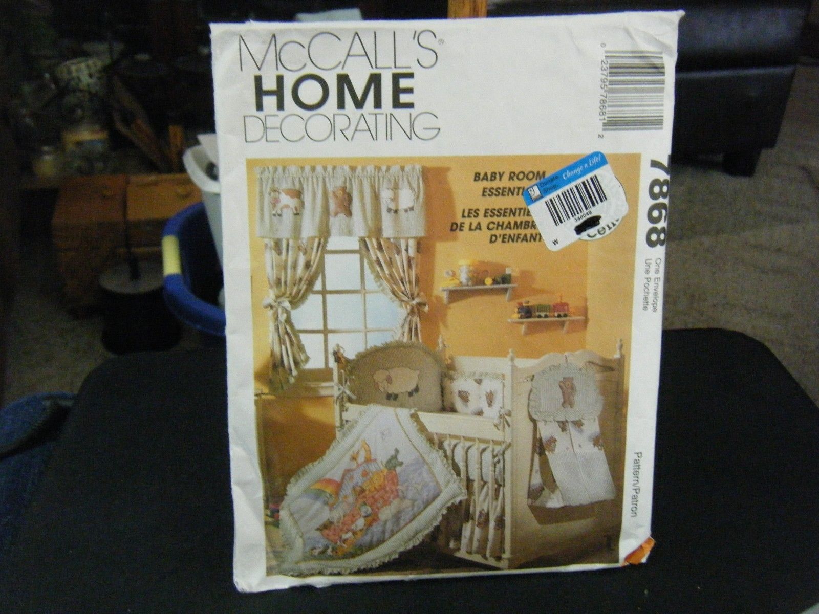 McCall's 7868 Baby Room Nursery Essentials Pattern - £5.17 GBP