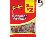 12x Bags Gurley&#39;s Cinnamon Flavor Fireballs Hard Candy | 2.5oz | Fast Sh... - $23.32