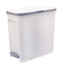 Small Trash Can With Lid,4 Gallon Trash Can With Foot Pedal And Press Ty... - £39.22 GBP