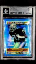 1994 Topps Finest Refractor 216 James Trapp RC Rookie BGS 9 POP 1 Highes... - $99.99