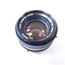 Canon camera Lens FD 50mm 1: 1.4 SSC f1.4 S.S.C manual focus mf standard JAPAN - £60.04 GBP