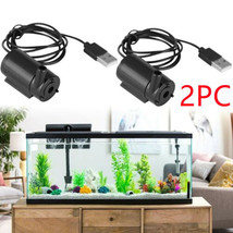 Water Pump Mini Mute Submersible Usb 5V 1M Cable Garden Fountain Tool Fi... - £11.79 GBP