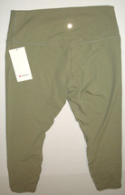 New NWT Lululemon Align Leggings 20 HR 25 Rosemary Green Muted Yoga Pila... - $126.72