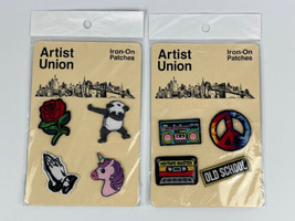 ARTIST UNION IRON ON PATCHES: Boombox, Tape, Old School, Panda, Unicorn,... - $8.79