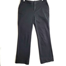 Dockers Womens Dress Pants Black Size 10 Straight Leg Career Wear - £10.66 GBP