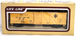 Life Like # 8439 Chicago &amp; Illinois Midland 40&#39; Wood Side Box Car  8004  - £10.58 GBP