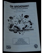 On Broadway, 1-4, Mark A. Brymer, 1990, SHEET MUSIC BOOK - $6.92