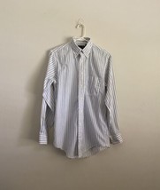Lands End Long Sleeve Button Shirt Size 15/33 - £8.58 GBP