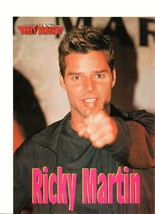 Billy Crawford Ricky Martin Menudo teen magazine pinup clipping Teen Dream - £2.77 GBP