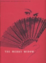 Merry Widow Program Souvenir Program &amp; Program 1961 San Francisco Light ... - £25.21 GBP