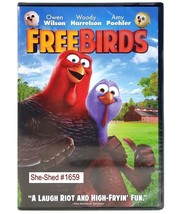 FREE BIRDS 2014 DVD - used - starring Woody Harrel - £3.89 GBP