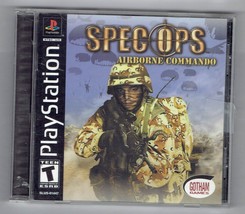 Spec Ops Airborne Commando Video Game PlayStation 1 CIB - £19.09 GBP